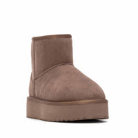 Xti - Women’s Suede Platform Ankle Booties