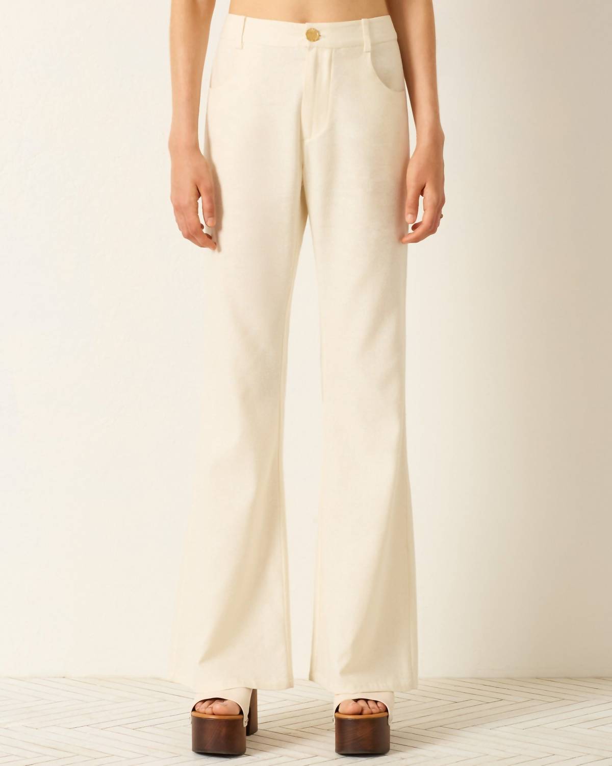 Alix Of Bohemia - Women's Bunny Alabaster Silk Pants