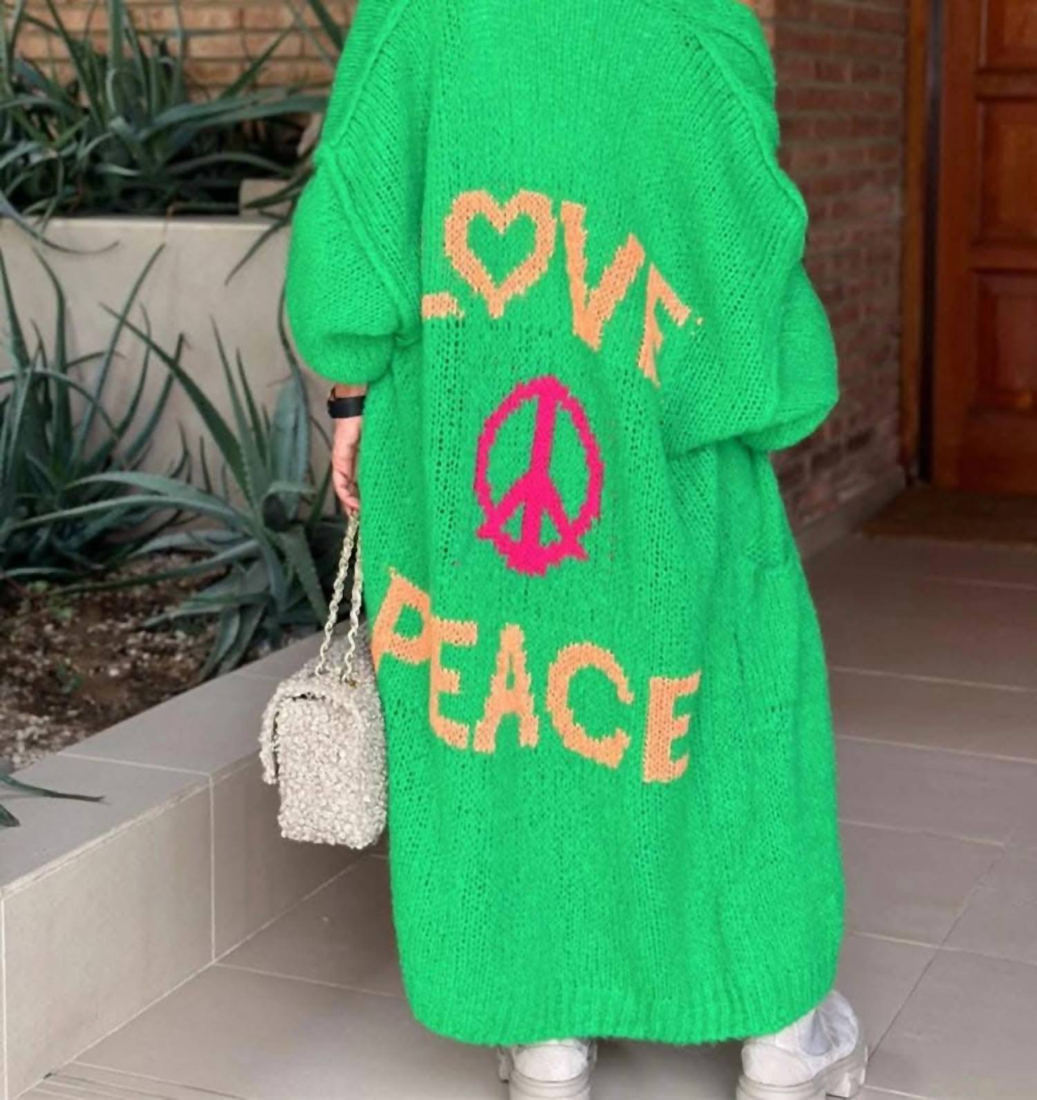 Love Salve - Chic Long Sleeve Cardigan