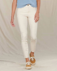 TOAD&CO EARTHWORKS 5 POCKET SKINNY PANT in salt - women's pants