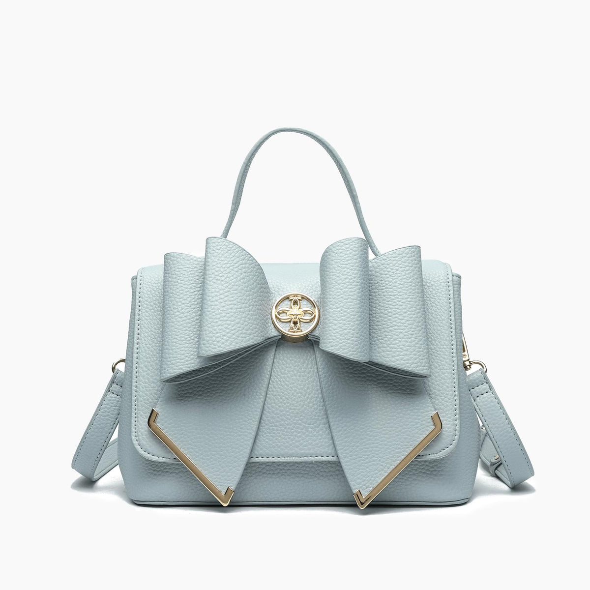 Like Dreams - Women's Jasmine Bow Vegan Crossbody Bag