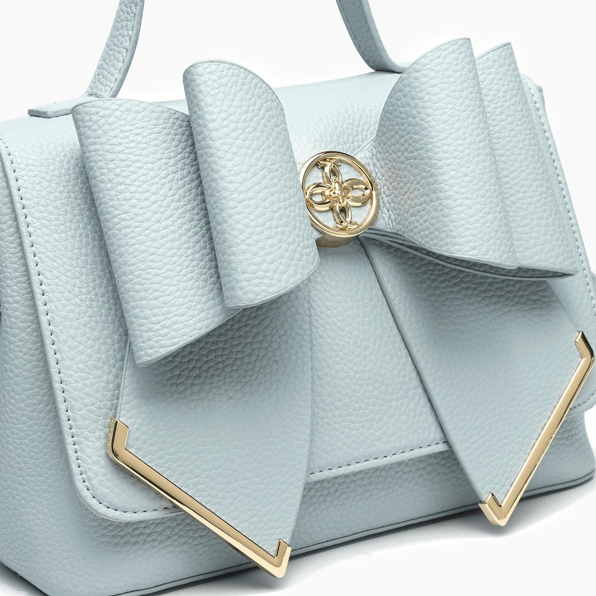 Like Dreams - Women's Jasmine Bow Vegan Crossbody Bag