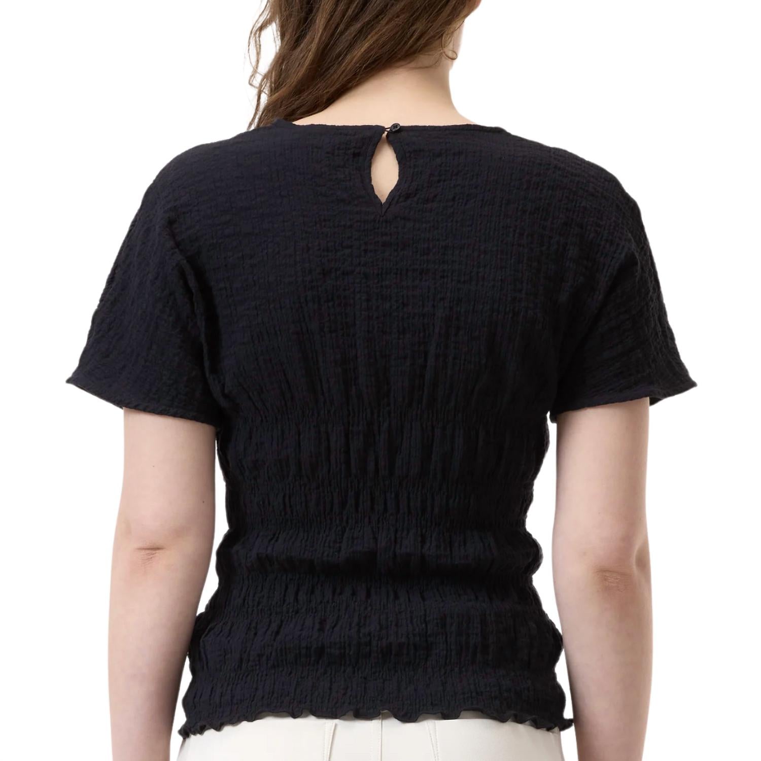Closed - Crinkle-Effect Top