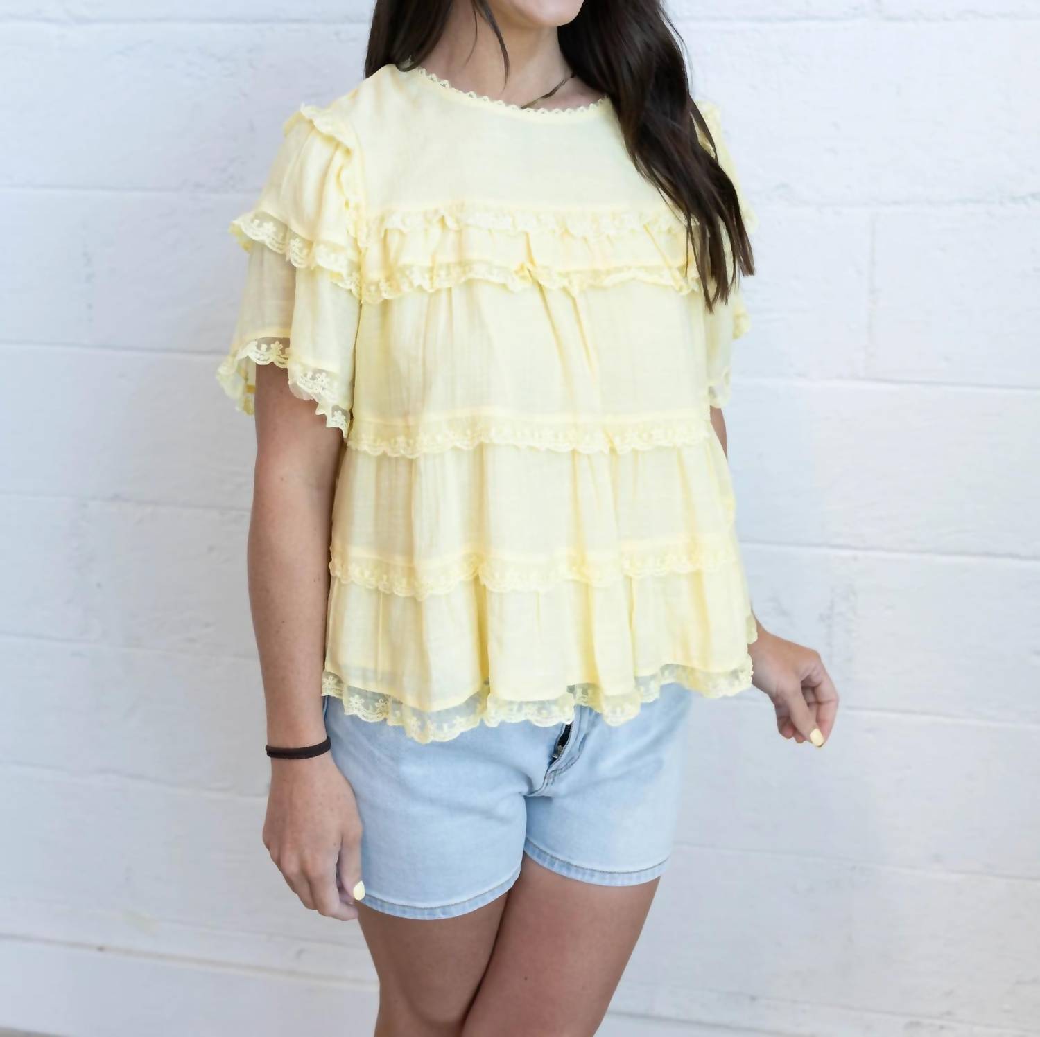 &Merci - Ruffle Blouse