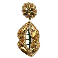 Allie Beads - Women's Jeweled Lip Earrings