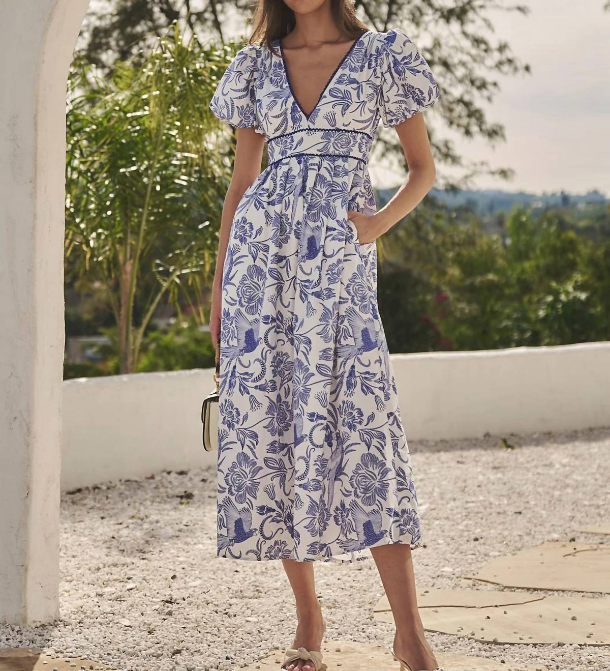 Sugarlips - Jaylene Pleated Maxi Dress