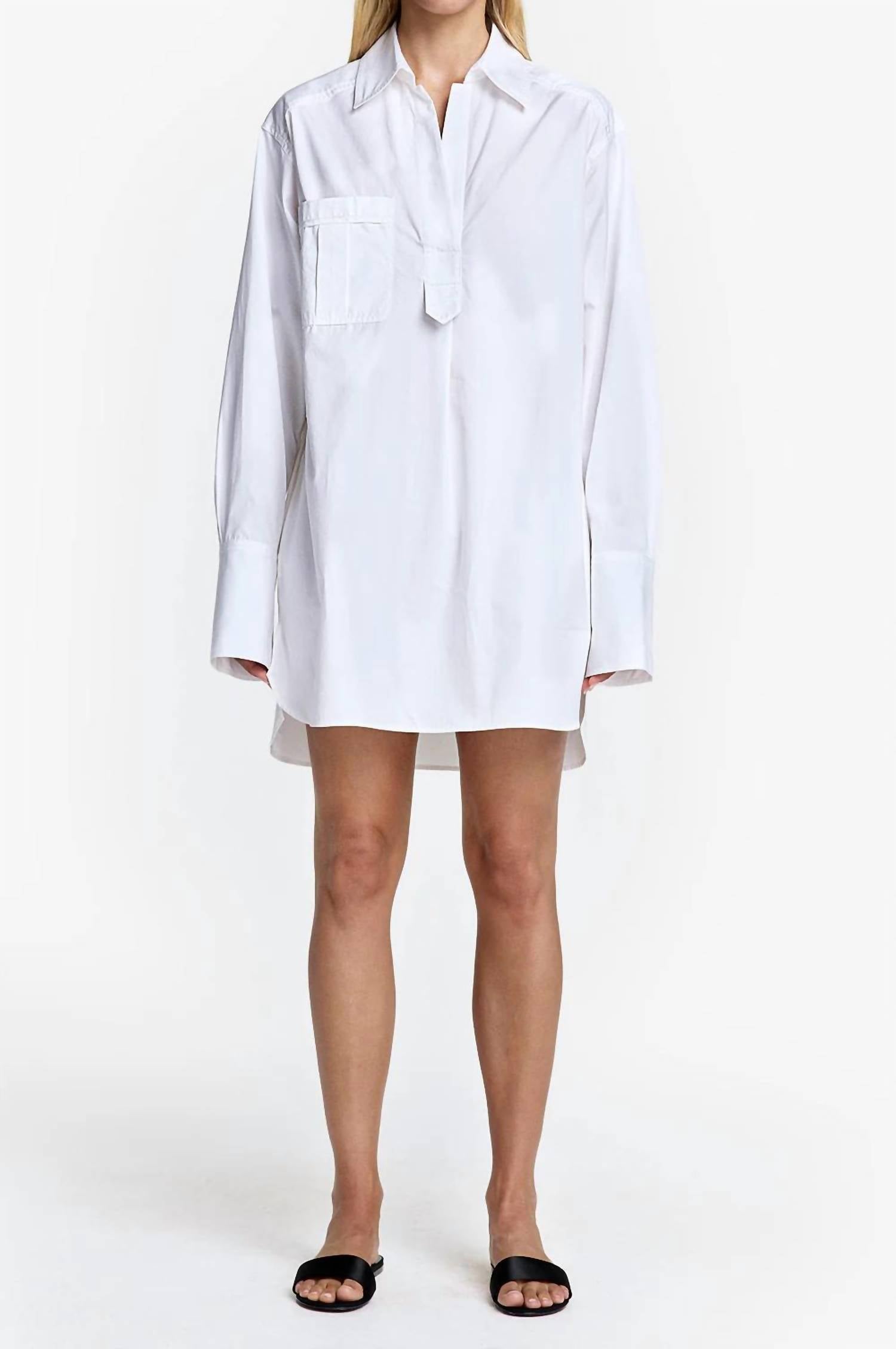 Smythe - Over The Head Shirt Dress