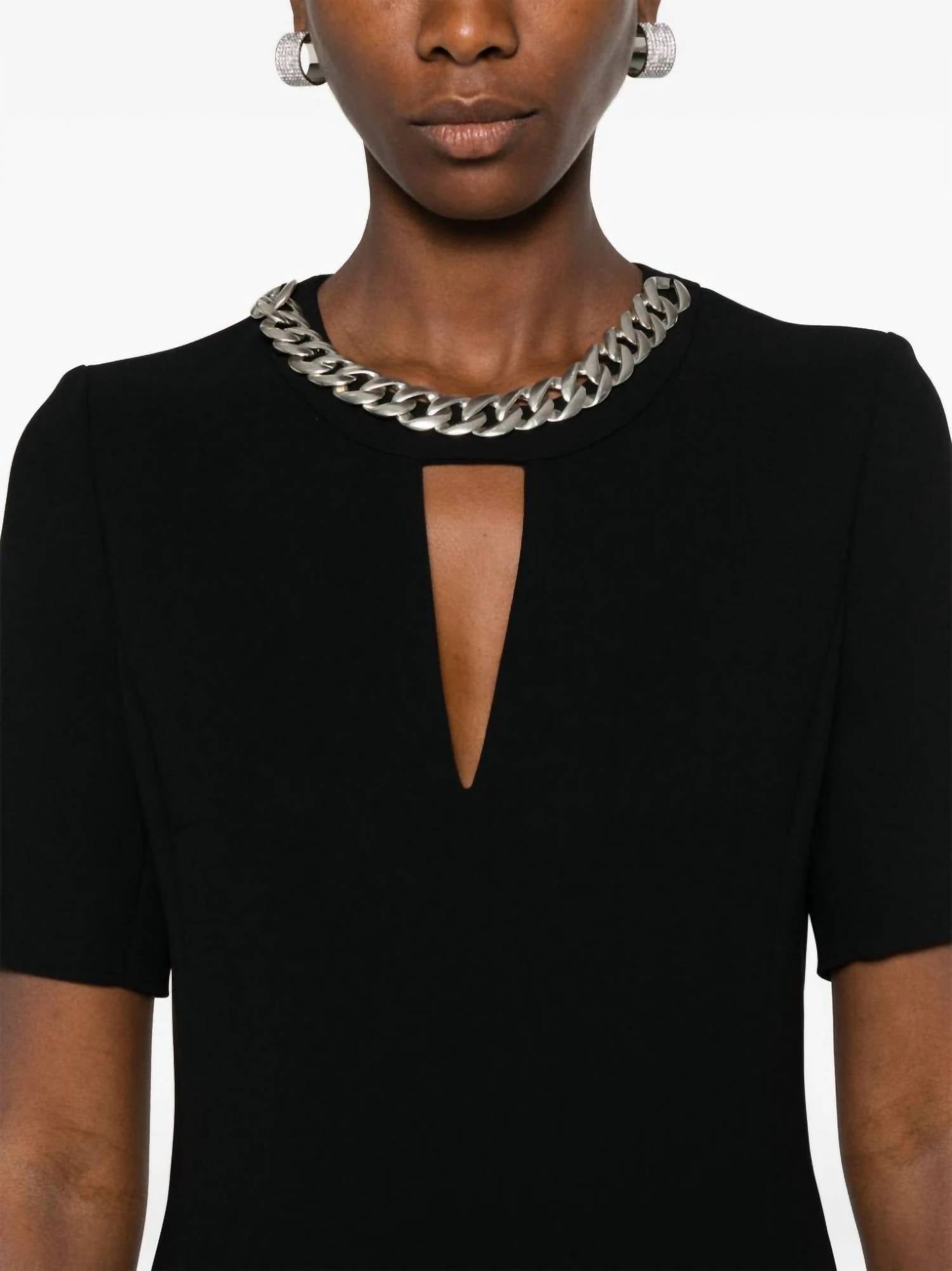 Barbara Bui - Jewel Neck Mini Dress