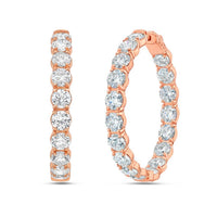 Diana M Jewels - Women's Elite 13.30 Carat Diamond Stud Earrings
