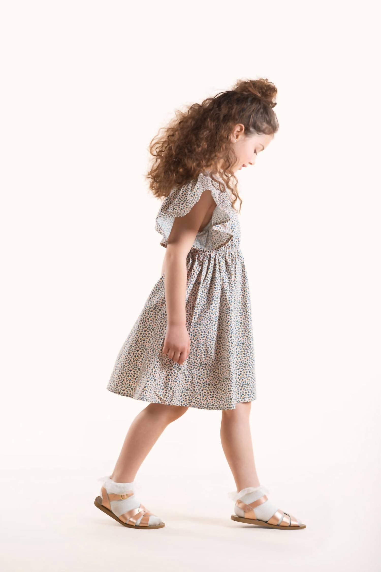 Rock Your Baby - Leopard Angel Wing Dress
