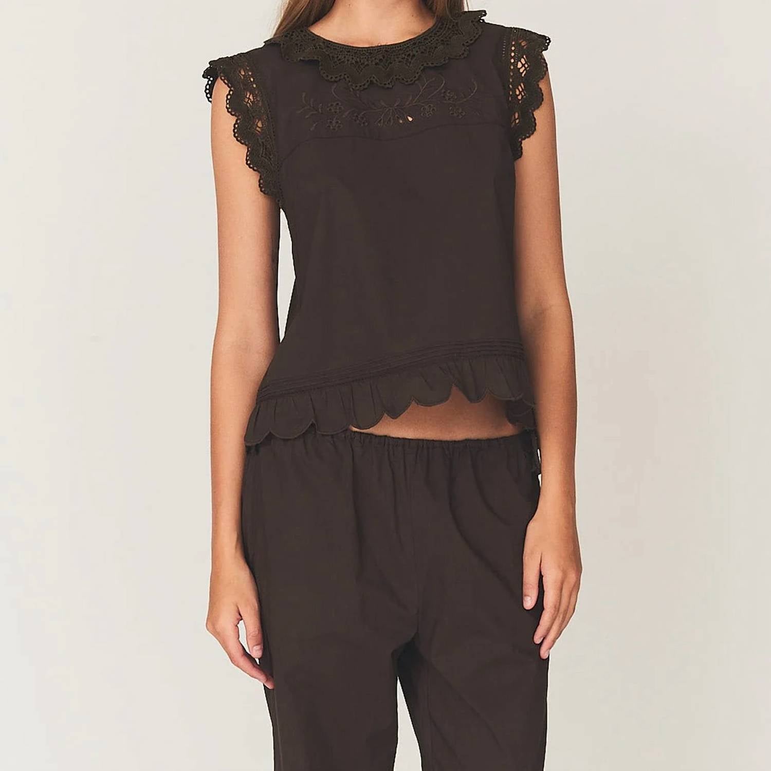 The Garment - Kirsten Cloth Crew Neck Top