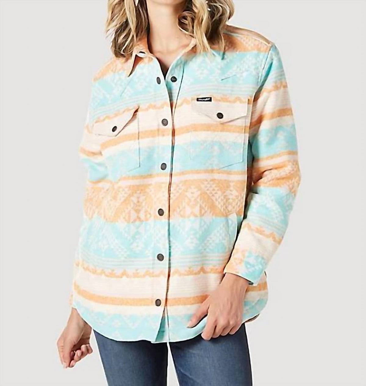 Wrangler - Southwestern Print Shacket