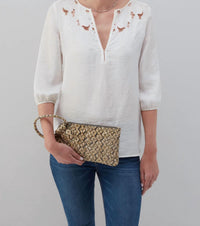 Hobo - Sable Printed Hide Clutch