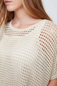 Renuar Right Where I Want Sweater in gold - women's sweater - view 4
