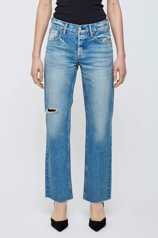 Moussy - Frankford Low Rise Straight Pant