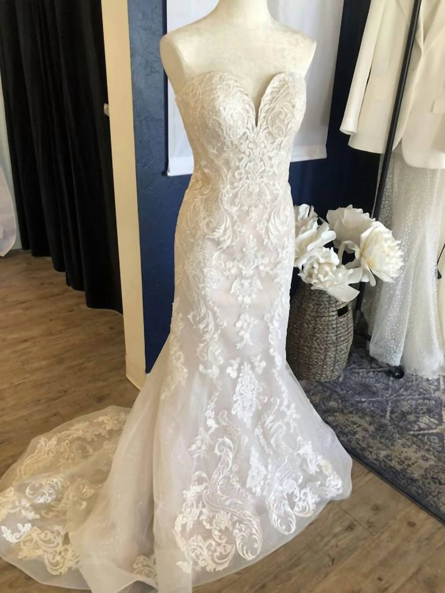 Stella York - Simple and Glamorous Fit-and-Flare Wedding Gown