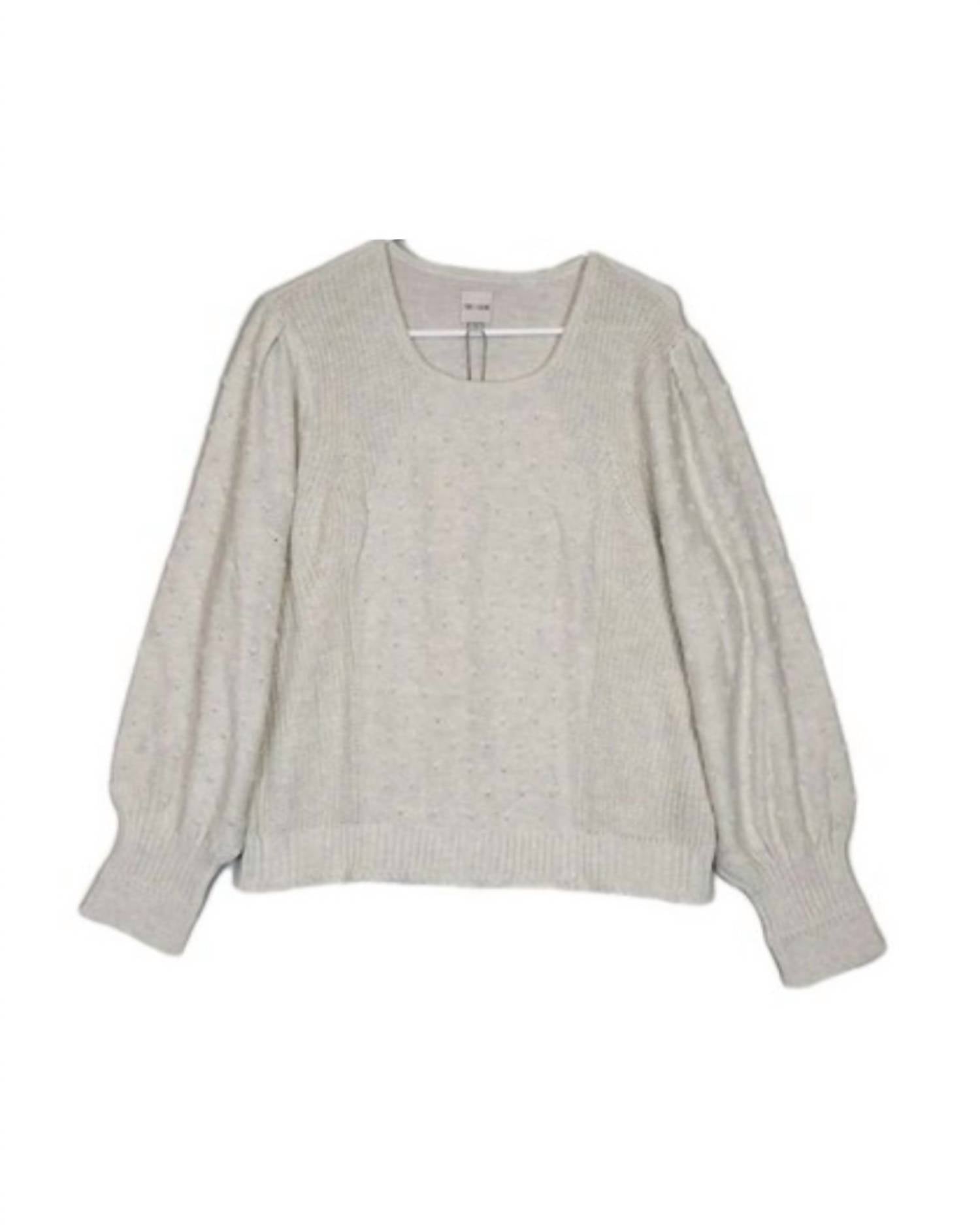 Nic + Zoe - Women's Bobble Pullover Sweater
