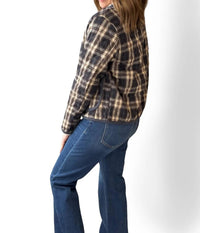 Staccato - Quilted Plaid Jacket