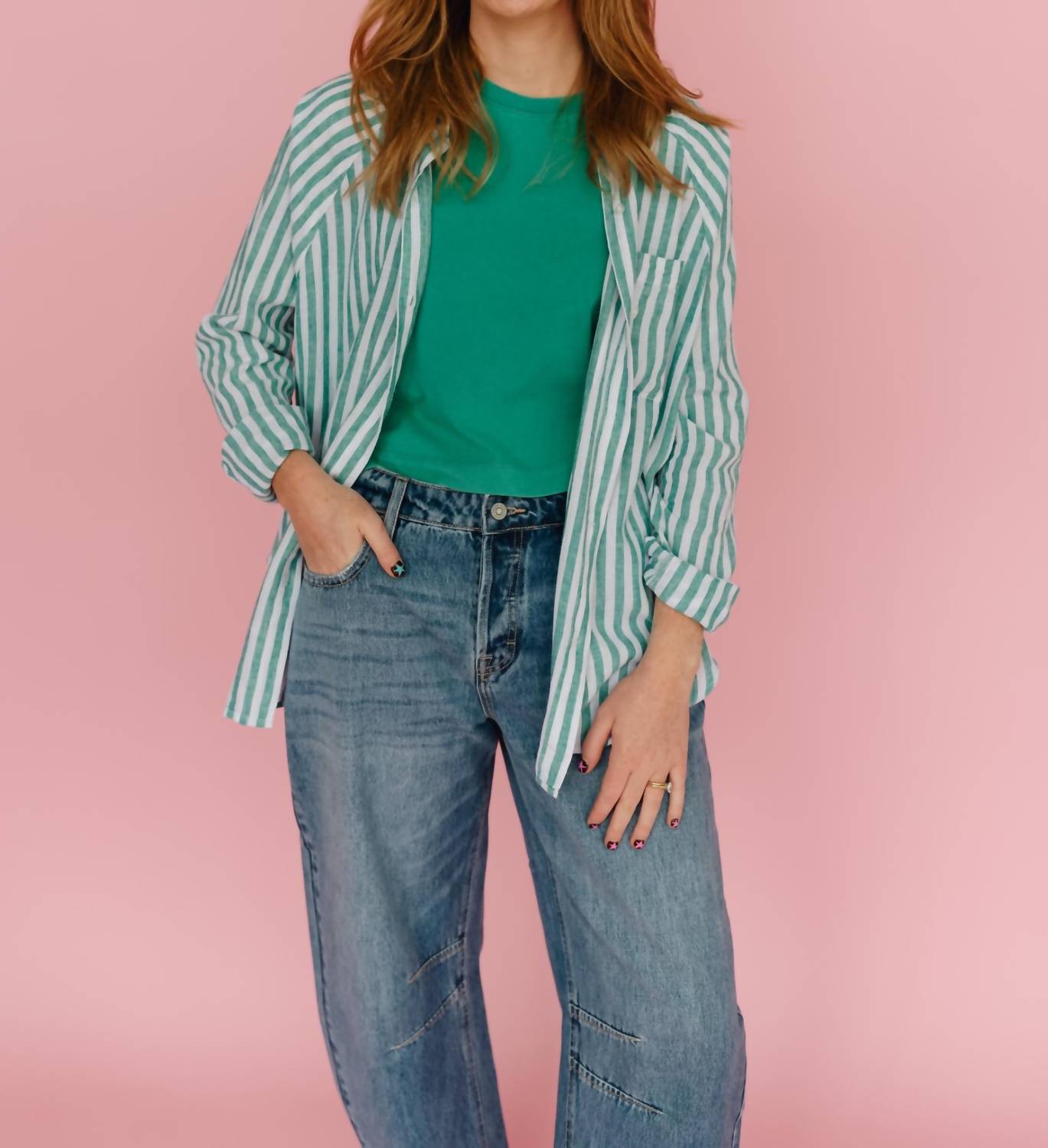 Hidden - Women's Sammie Barrel Denim Jeans