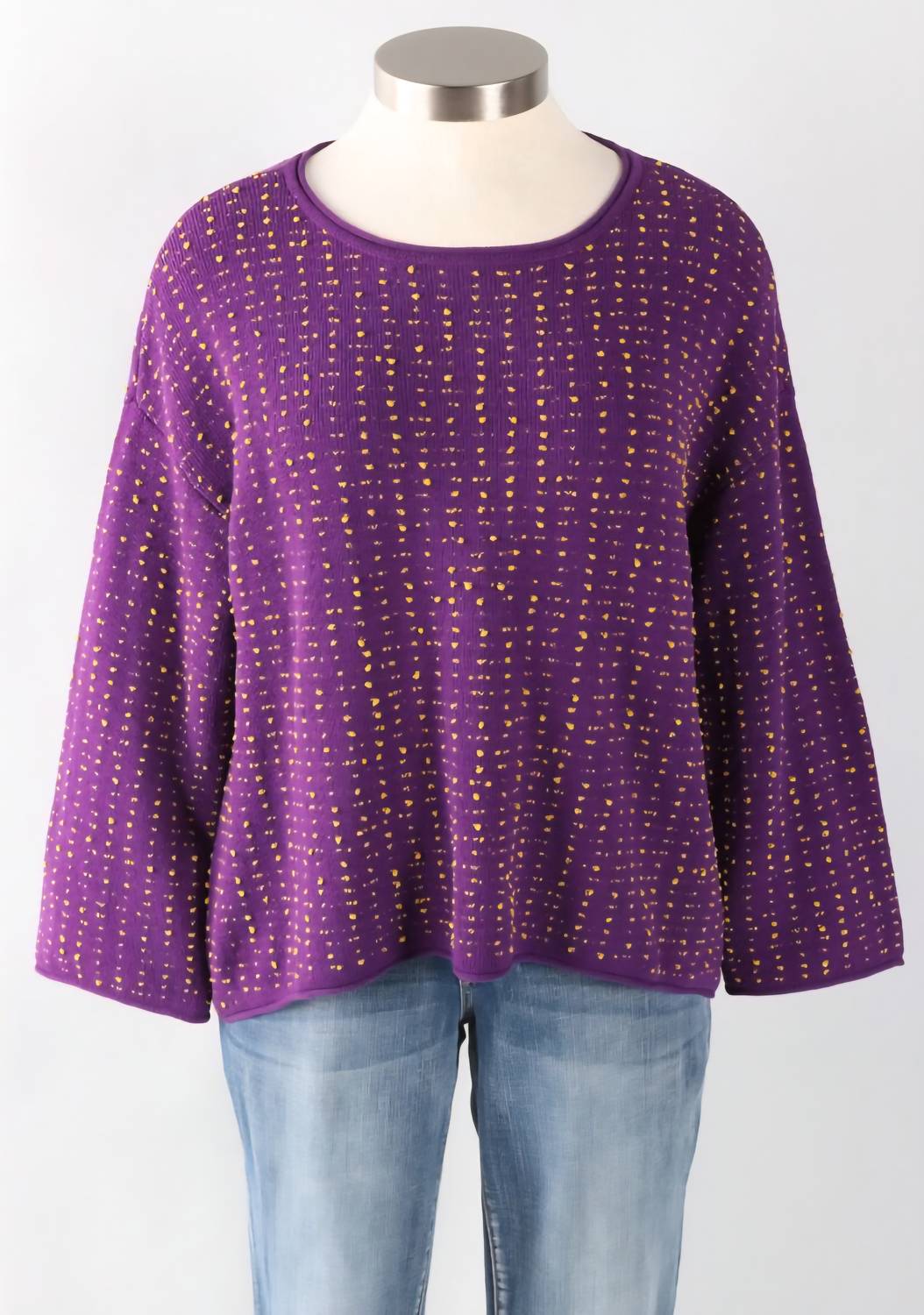 Liv By Habitat - Textured Dot Swing Sweater