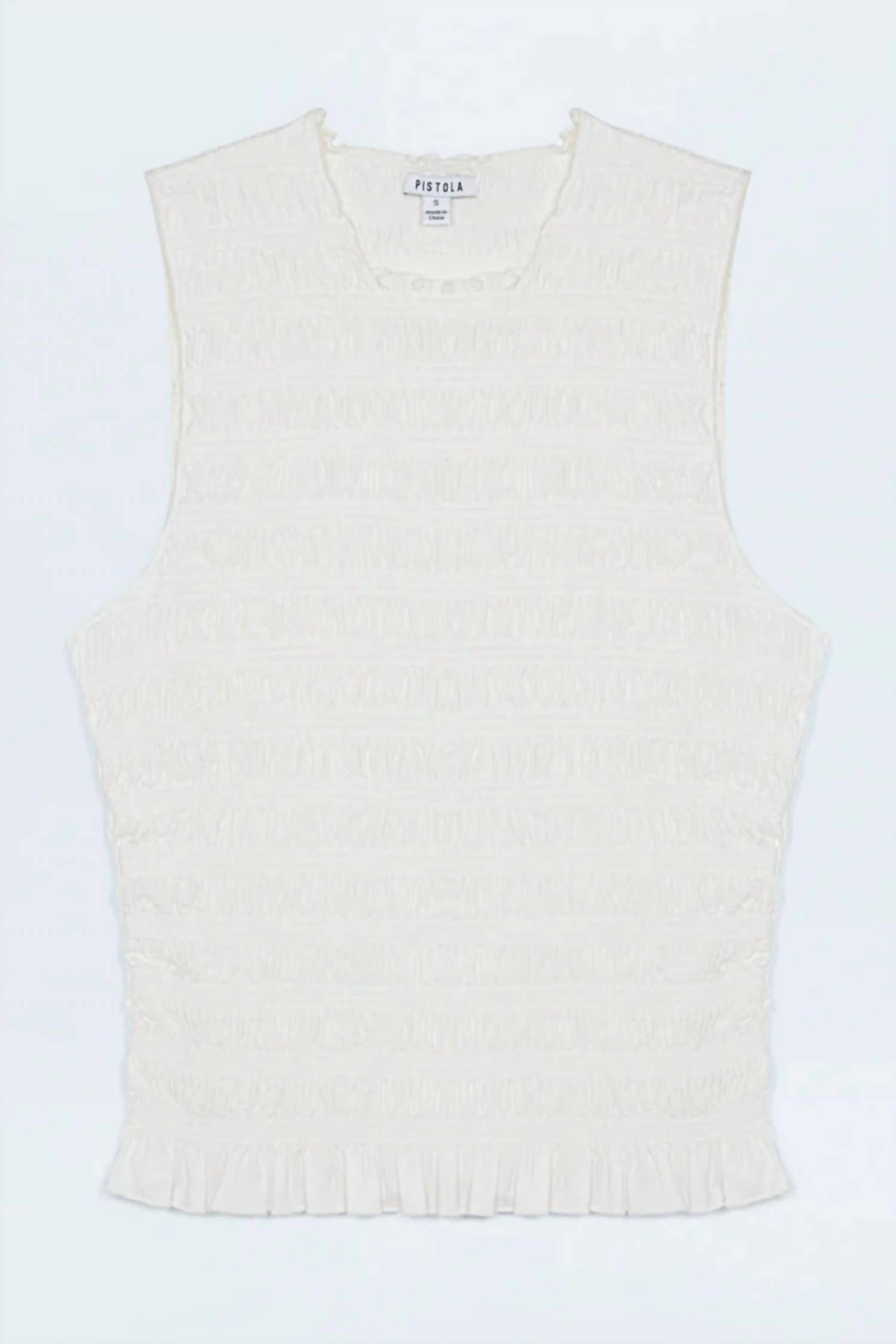Pistola - Phoebe Smocked Tank