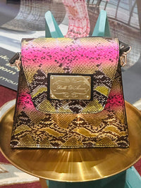Belle D'Amour Women's The Kiki Handbag in pink gold - women's bag