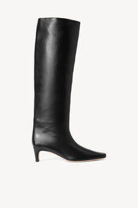 Staud - Women's Wally Leather Knee Boots