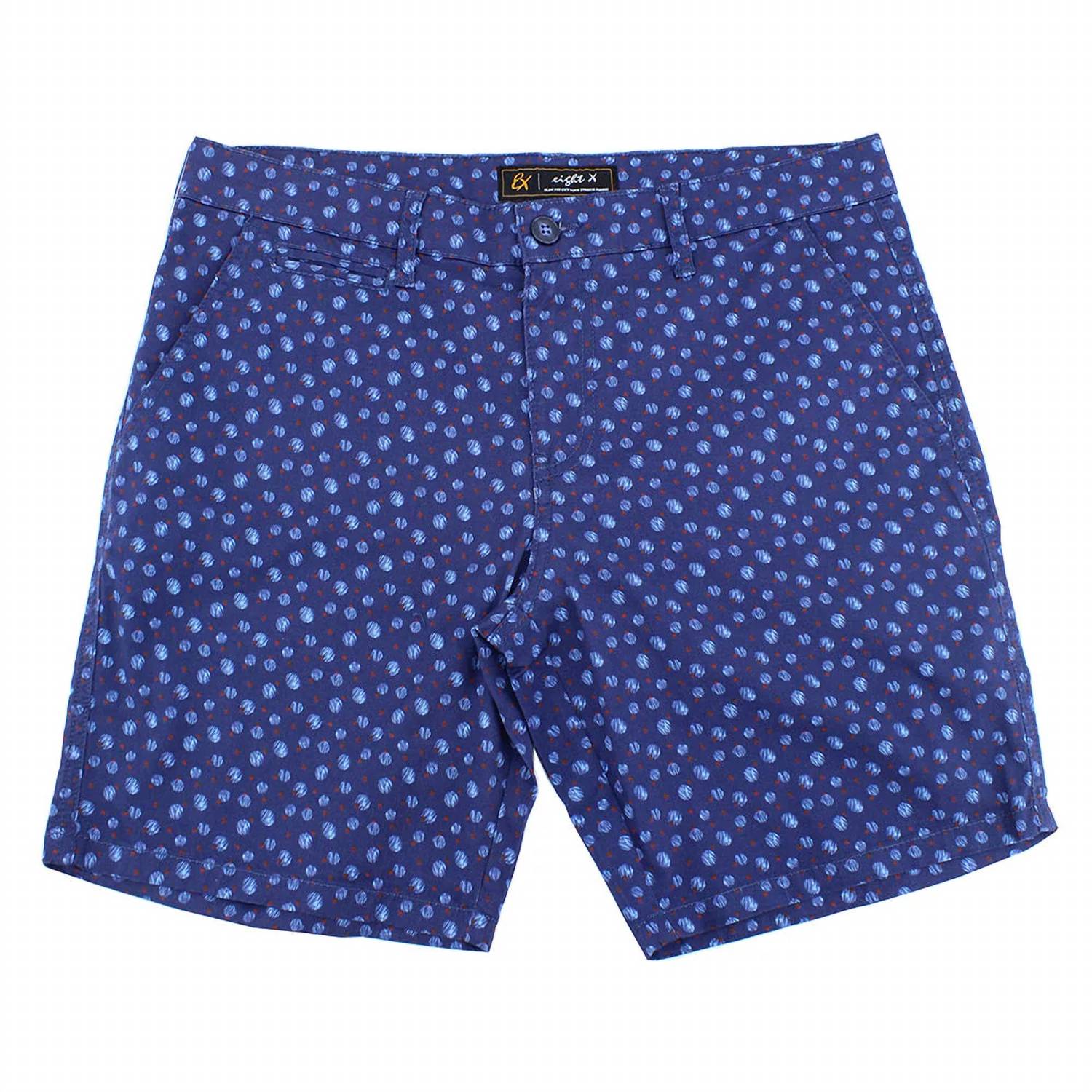 Eight X - Men's Modern Dot Print Shorts