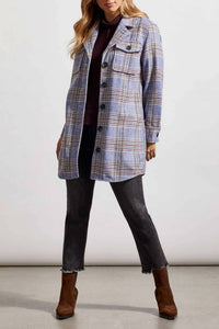 Tribal - Plaid Shirt Jacket