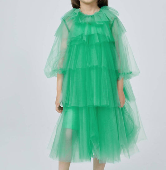 Girl's Ruffles Layers Dress