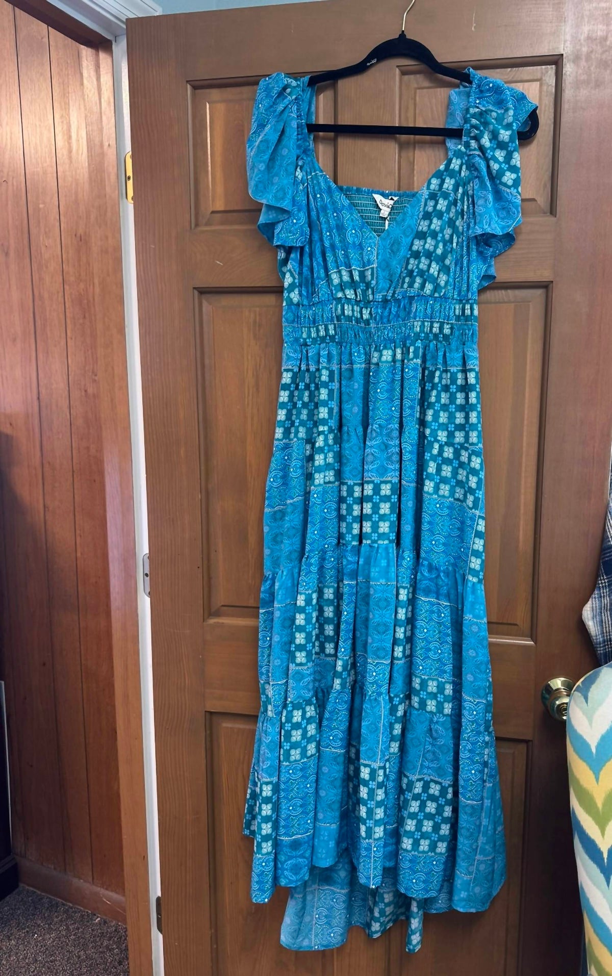Davi & Dani - Women's Print Maxi Dress