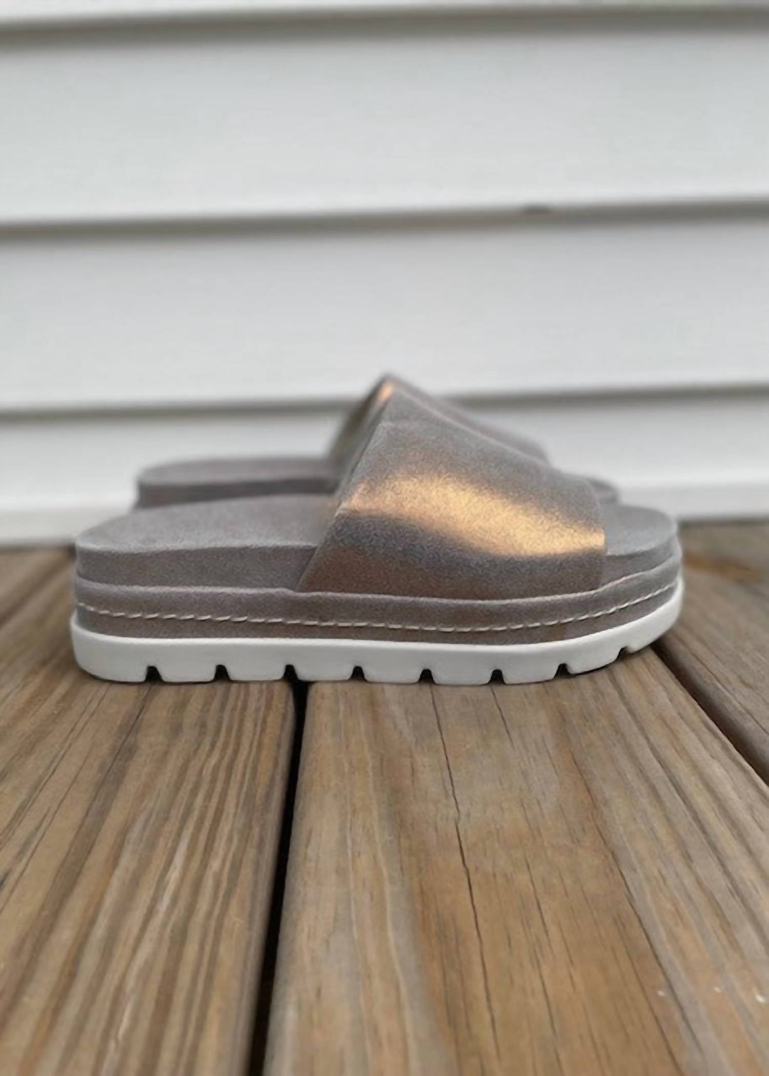 J/Slides - Women's Bibby Platform Slide Sandals