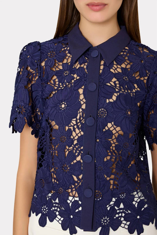 Milly - Women's Addison Roja Lace Top