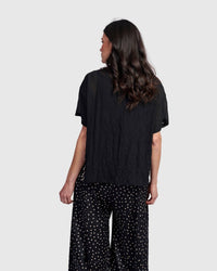 ALEMBIKA Halo Boxy Tee in galaxy - women's t-shirt - view 7