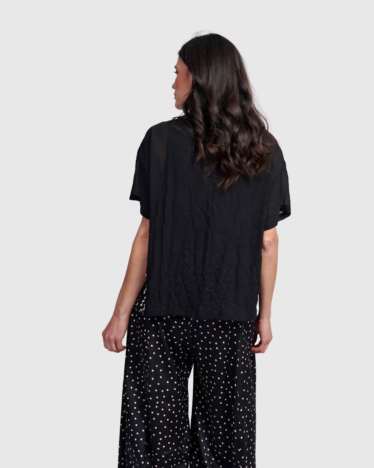 ALEMBIKA Halo Boxy Tee in galaxy - women's t-shirt - view 7