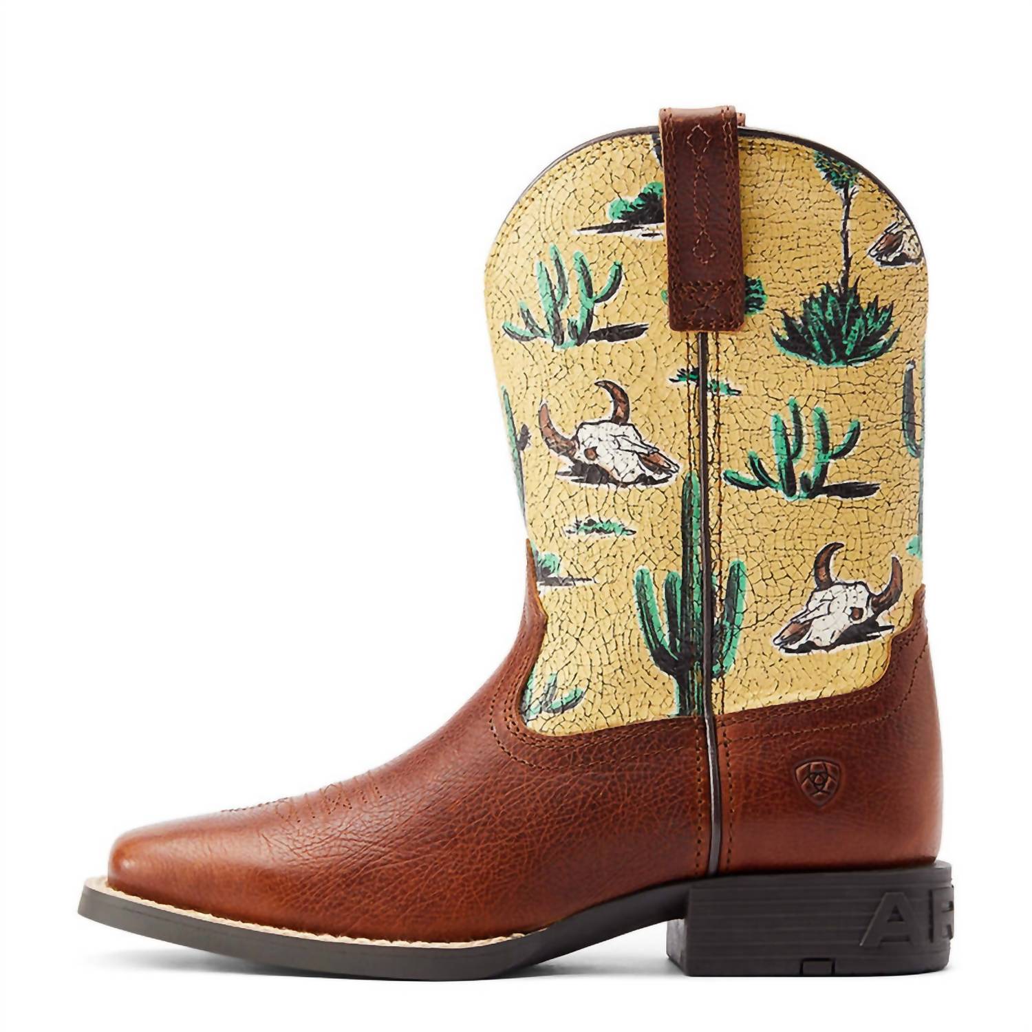 Ariat - Unisex Round Up Square Toe Western Boot - Medium
