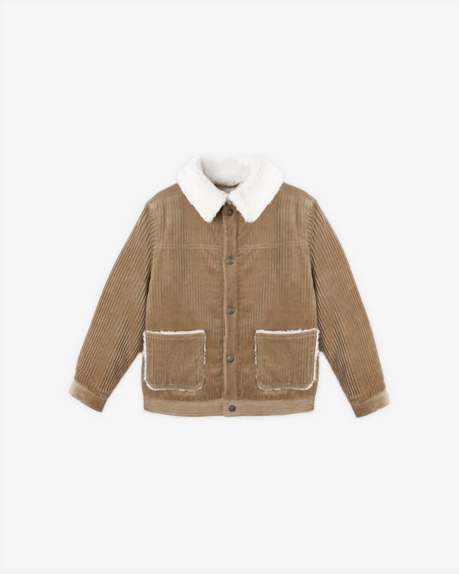 Rylee + Cru Corduroy Jacket in toffee - item - view 5