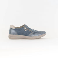 Fidelio Women's Hallux Hi-energy Sneaker in royal faille kombi - women's sneaker