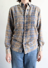 Rcycld - Acid Wash Flannel Shirt