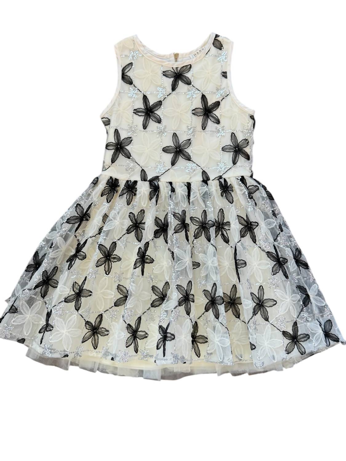 Hannah Banana - Girl's Flower Mesh Party Dress