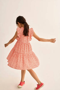 Cozmo - Perla Animal Print Cotton Dress