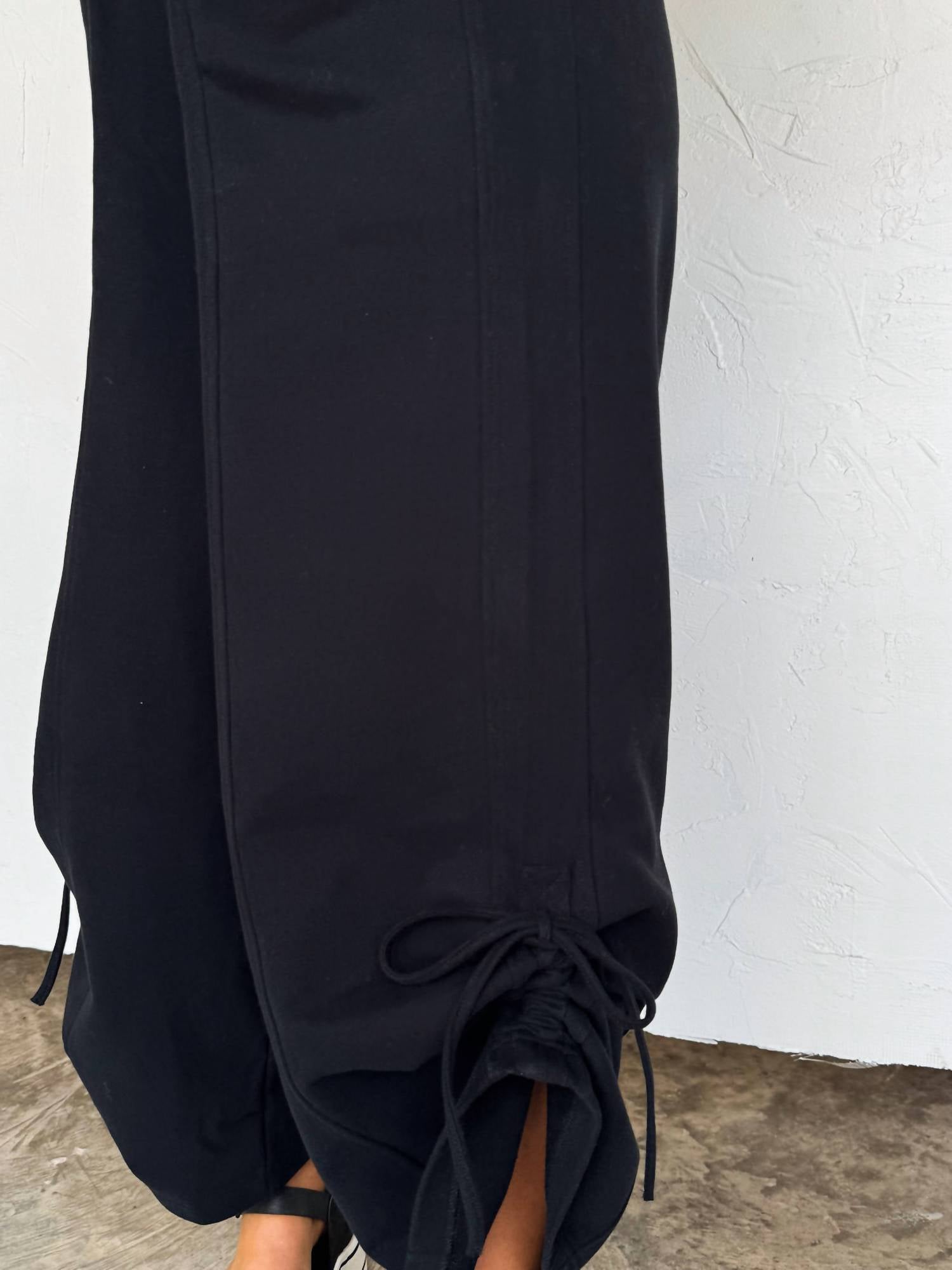 BLAKELEY Cam Luxe Loung Jumpsuit in black - women's pants - view 6