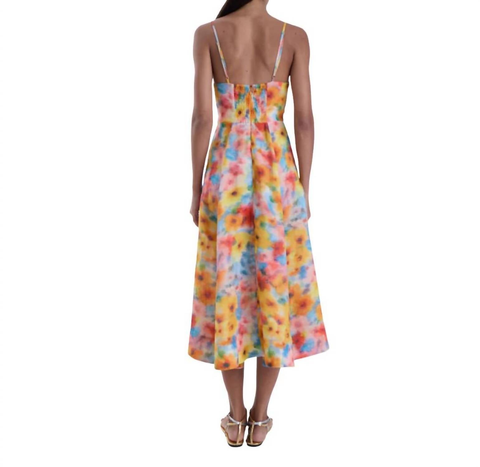 Karina Grimaldi - June Print Midi Dress