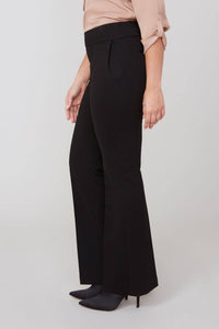 Renuar Pull On Trousers in black - women's pants - detail view