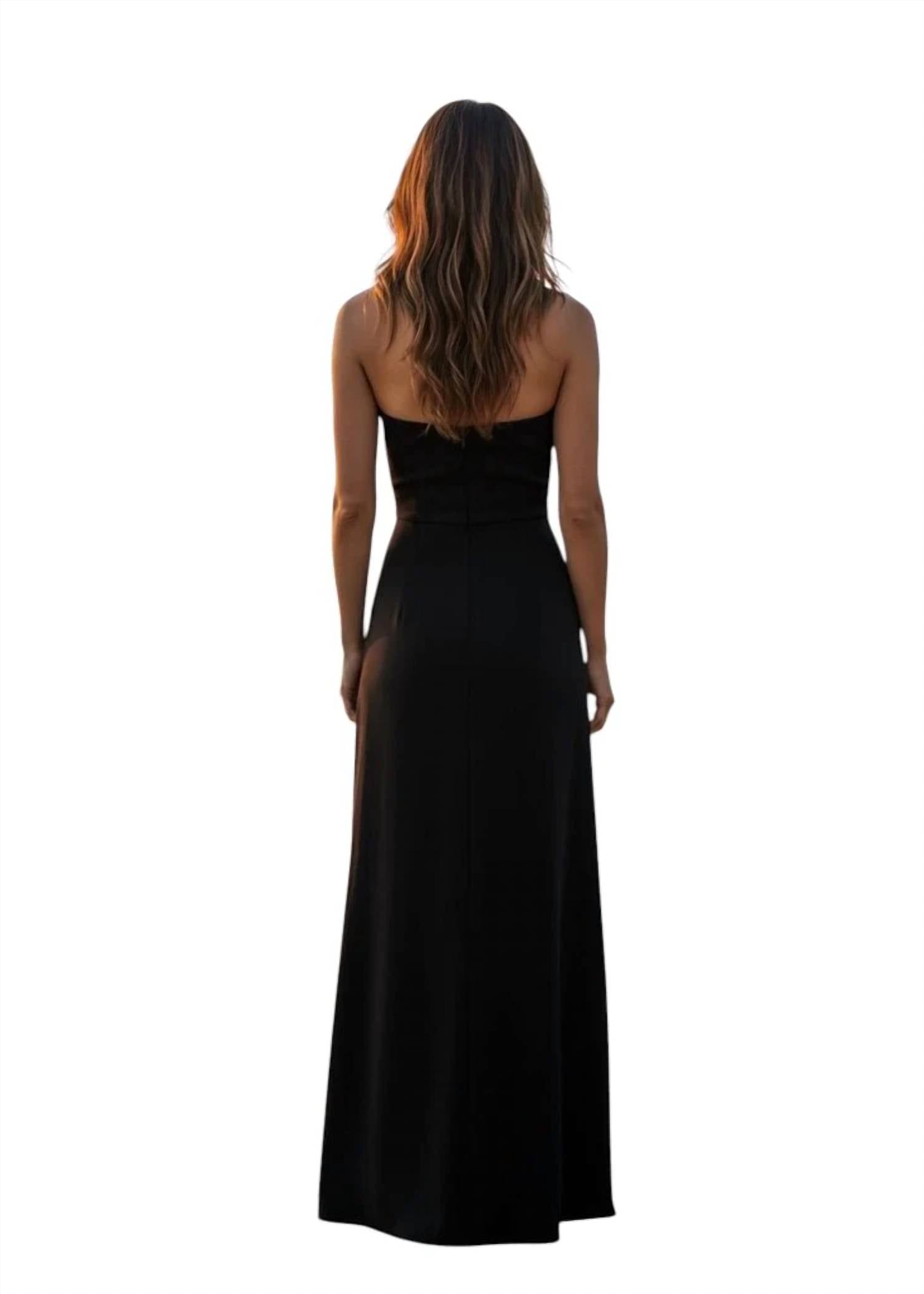 Marchesa - Camelia Crepe Sleeveless Midi Dress