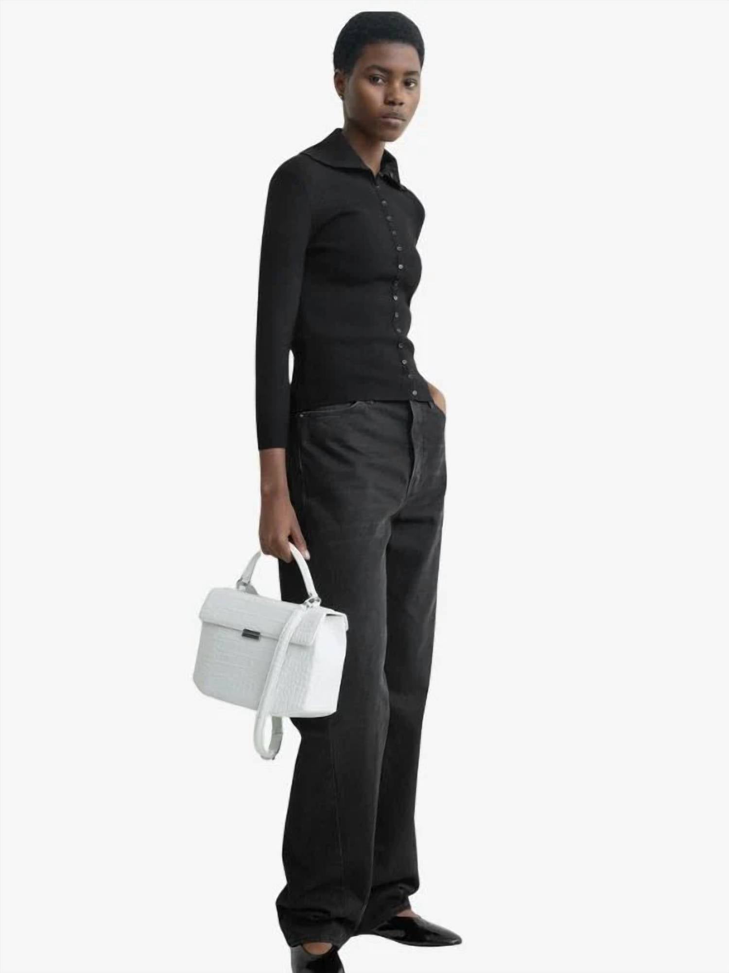 Toteme - Fitted Polo Cardigan
