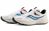 SAUCONY Men's Omni 21 Shoes in white sand - men's sneaker - detail view