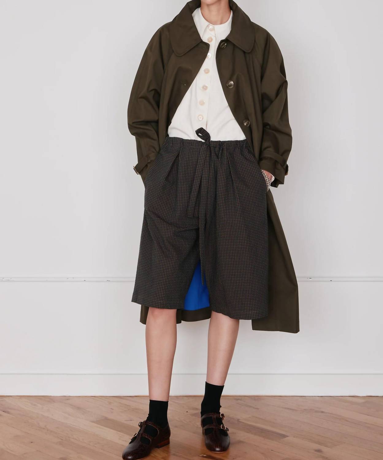 Caron Callahan - Scottie Culottes Shorts