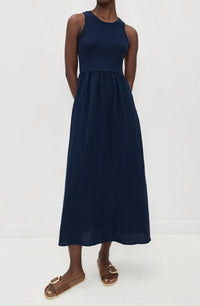 Z Supply Charlotte Midi Dress in eclipse - women's dress