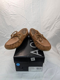 Aqua - WOMEN'S CAPTAIN LEATHER BOAT SHOES